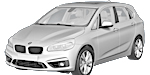 BMW F45 U0092 Fault Code